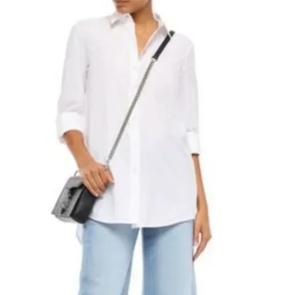L'agence Layla Split Back Button Down Shirt - image 6